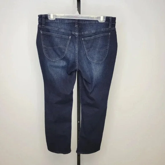 Lee Riders Mid Rise Straight Leg Jeans - Picture 3 of 5